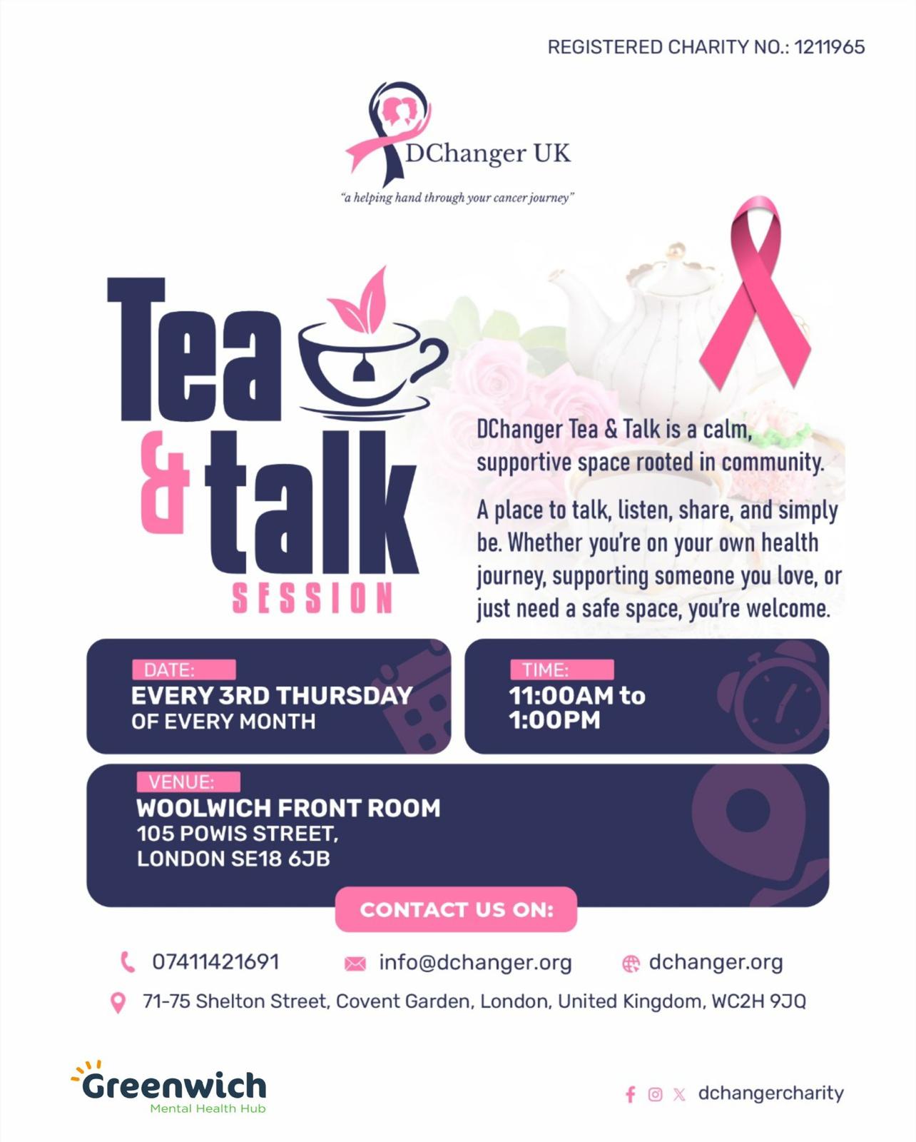 DChanger Tea & Talk Session